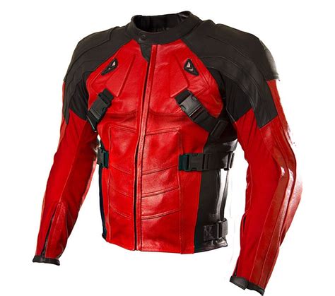 deadpool motorcycle jacket